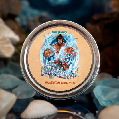The Undertow - Beard Balm - Palm Tree Woods, Oceanic Musk, Peppered Bergamot, and Mossy Sea Caves