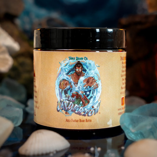 The Undertow - Beard Butter - Palm Tree Woods, Oceanic Musk, Peppered Bergamot, and Mossy Sea Caves