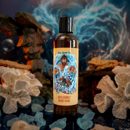 The Undertow - Beard Wash - Palm Tree Woods, Oceanic Musk, Peppered Bergamot, and Mossy Sea Caves