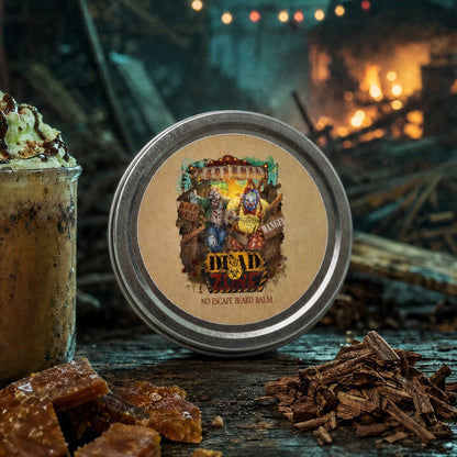 Dead Zone - Beard Balm - Midnight Carnival Latte, Shadowy Sandalwood, Pumpkin Brittle