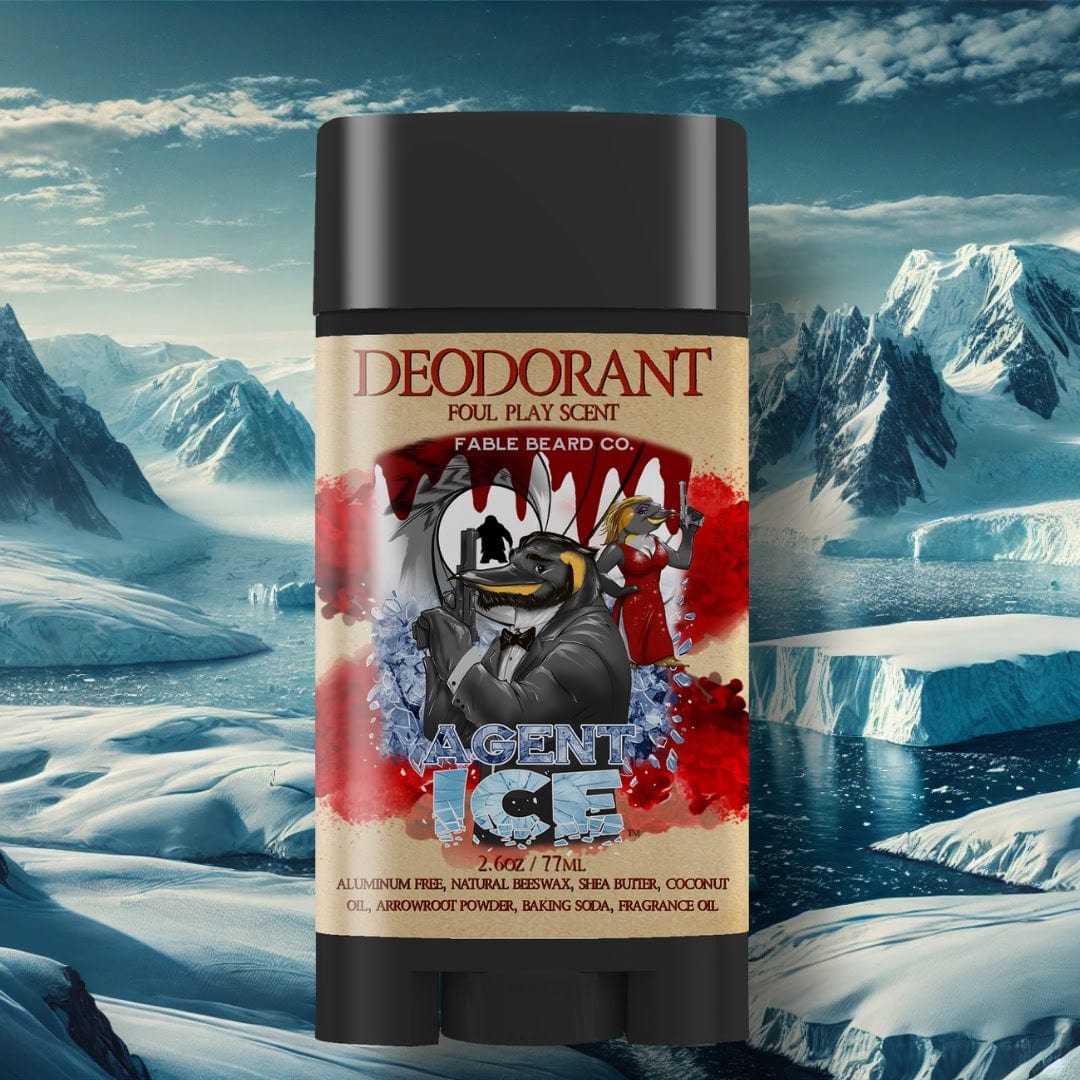 Agent Ice - Deodorant - Frosted Cologne, Alluring Amber, Peppermint Schnapps, Devious Musk