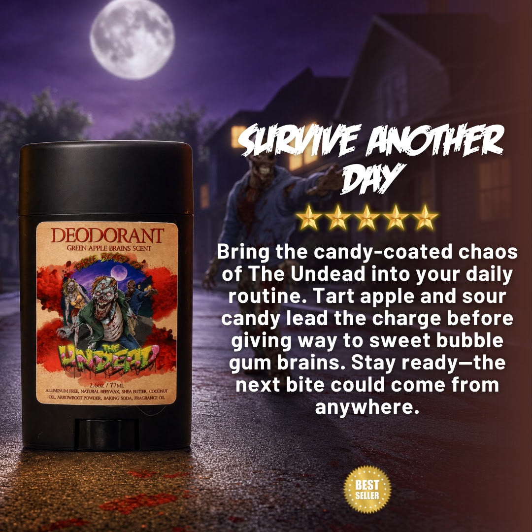 The Undead - Deodorant - Green Apples, Sour Candy, Bubblegum Brains