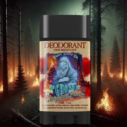 Ghost Of Christmas Future - Deodorant - Malty Rye, Winter Spruce, Vanilla Bean, Lavender Sachets