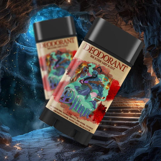 The Djinn - Deodorant - Egyptian Cologne, Warm Sandalwood, and Dragon's Blood