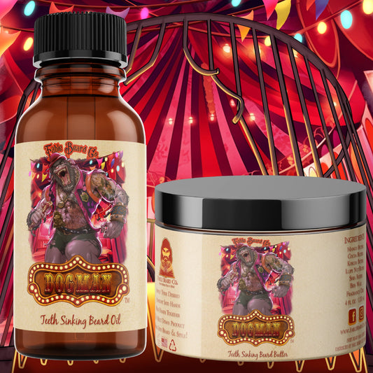 The Dogman - Funnel Cake Fireside Beard Oil & Butter Kit