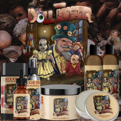 The Dollmaker - Ultimate Bundle - Warm Butterscotch, Buttered Rum, Candy Corn, & Creamy Caramel