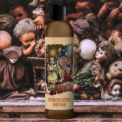 The Dollmaker - Beard Wash - Warm Butterscotch, Buttered Rum, Candy Corn, & Creamy Caramel