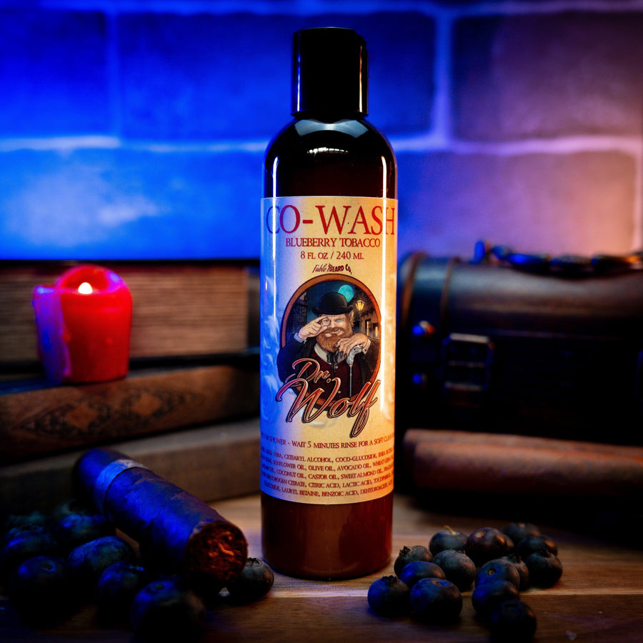 Dr. Wolf - Beard Conditioner - Fresh Blueberries, Warm Tobacco, and Aged Mahogany