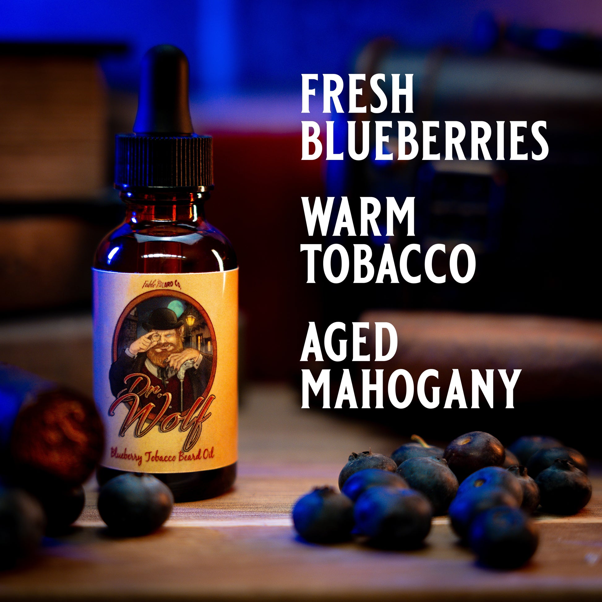 tobacco scented beard oil  Southern with a spicy undertone to add depth to the aroma Dr. Wolf - Beard Oil