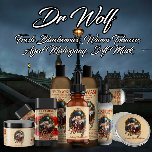Dr. Wolf - Ultimate Bundle - Fresh Blueberries, Warm Tobacco, and Aged Mahogany