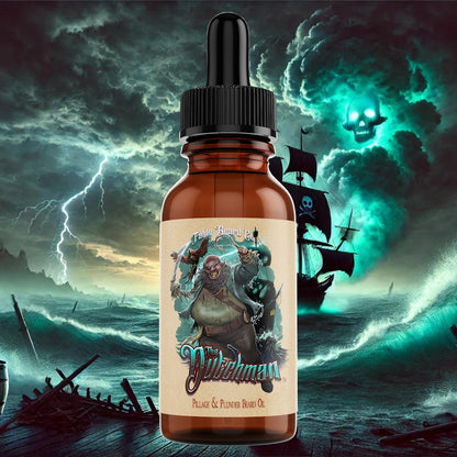 The Dutchman - Beard Oil - Open Sea, Dark Oak Planks, Ghastly Lime & Coconut, Haunting Musk