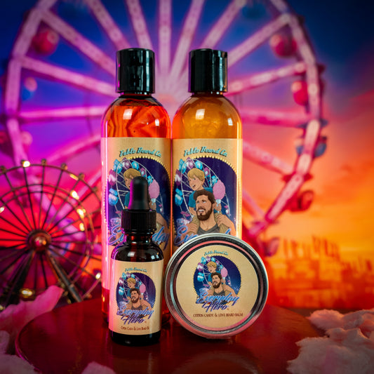 The Everyday Hero - Complete Balm Kit - Sticky Sweet Cotton Candy, Fresh Baked Funnel Cake, and Warm Vanilla Sugar