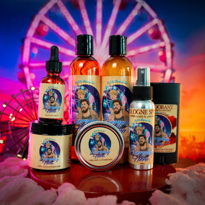 The Everyday Hero - Ultimate Bundle - Sticky Sweet Cotton Candy, Fresh Baked Funnel Cake, and Warm Vanilla Sugar
