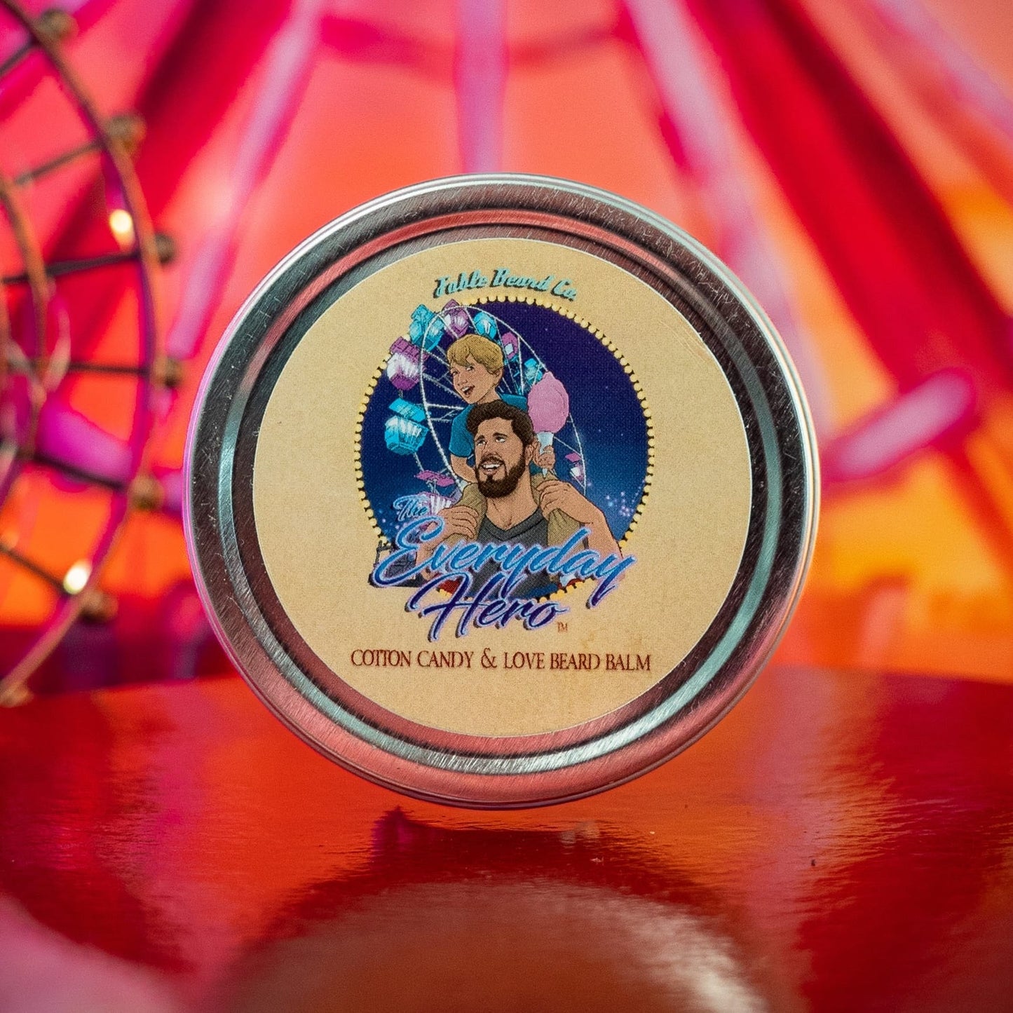 The Everyday Hero - Beard Balm - Sticky Sweet Cotton Candy, Fresh Baked Funnel Cake, and Warm Vanilla Sugar