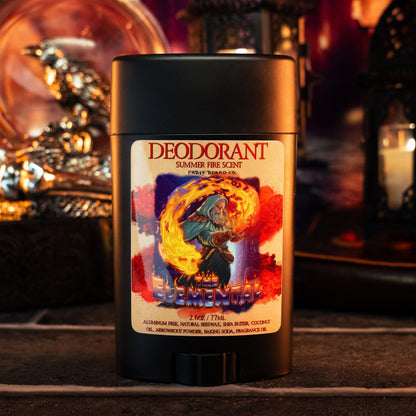 The Elemental - Deodorant - Fire Brewed Tea, Stewed Peaches, and Hibiscus Dust