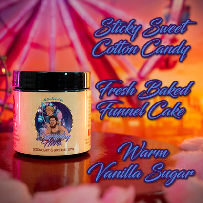 The Everyday Hero - Beard Butter - Sticky Sweet Cotton Candy, Fresh Baked Funnel Cake, and Warm Vanilla Sugar