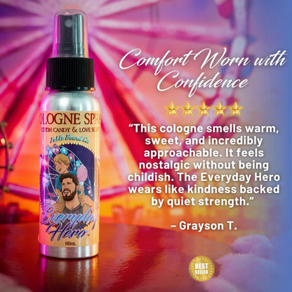 The Everyday Hero - Ultimate Bundle - Sticky Sweet Cotton Candy, Fresh Baked Funnel Cake, and Warm Vanilla Sugar