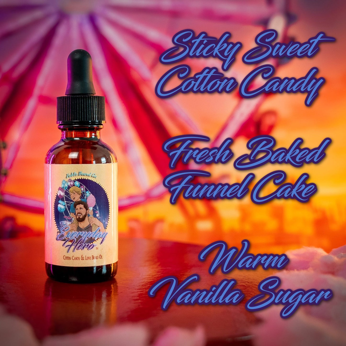 The Everyday Hero - Ultimate Bundle - Sticky Sweet Cotton Candy, Fresh Baked Funnel Cake, and Warm Vanilla Sugar