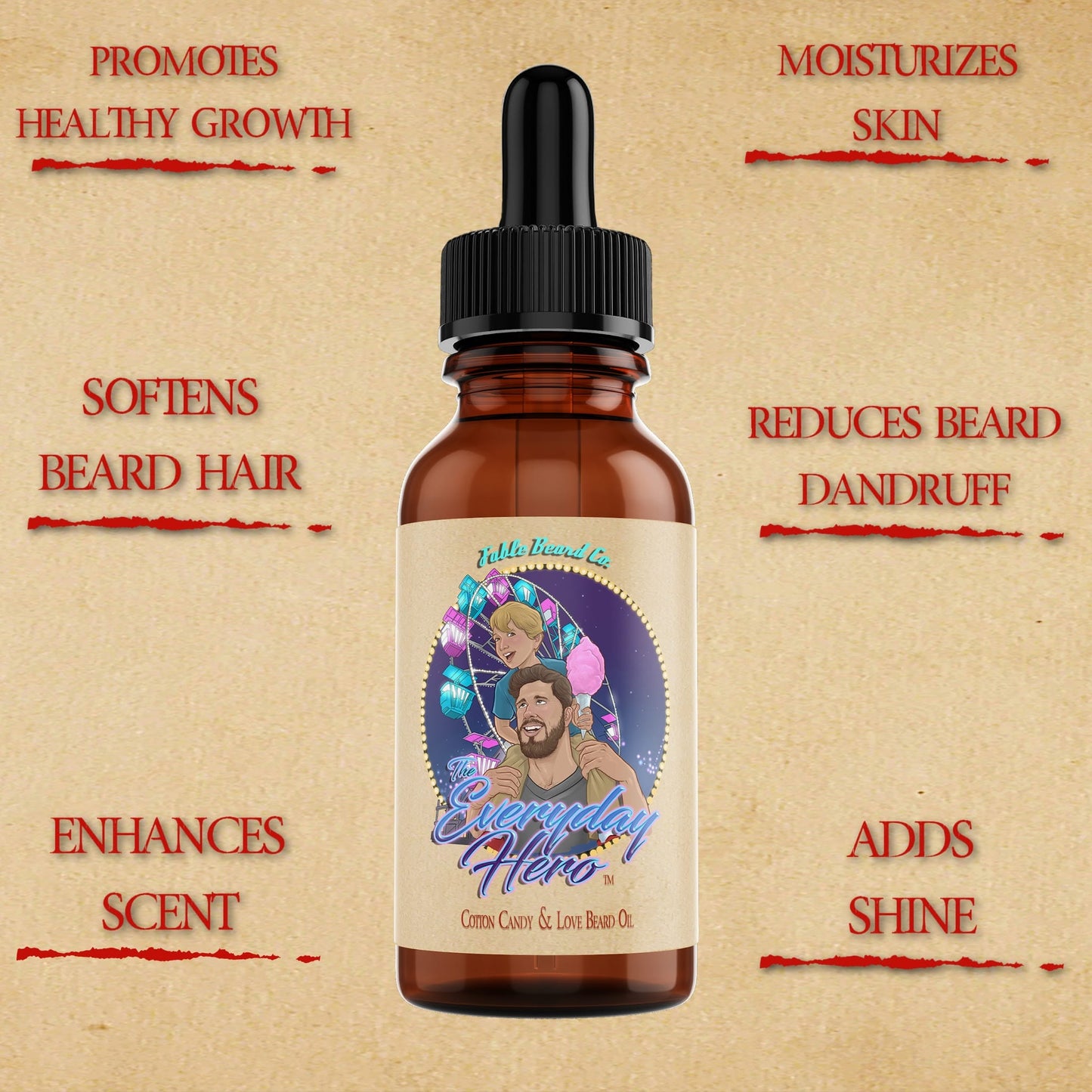 The Everyday Hero - Ultimate Bundle - Sticky Sweet Cotton Candy, Fresh Baked Funnel Cake, and Warm Vanilla Sugar