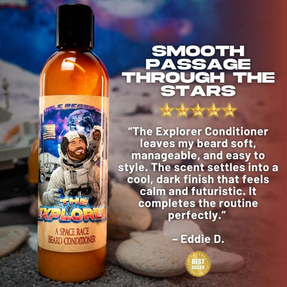 The Explorer - Beard Conditioner - Silver Birch, Cosmic Air Accord, Dark Mineral Musk
