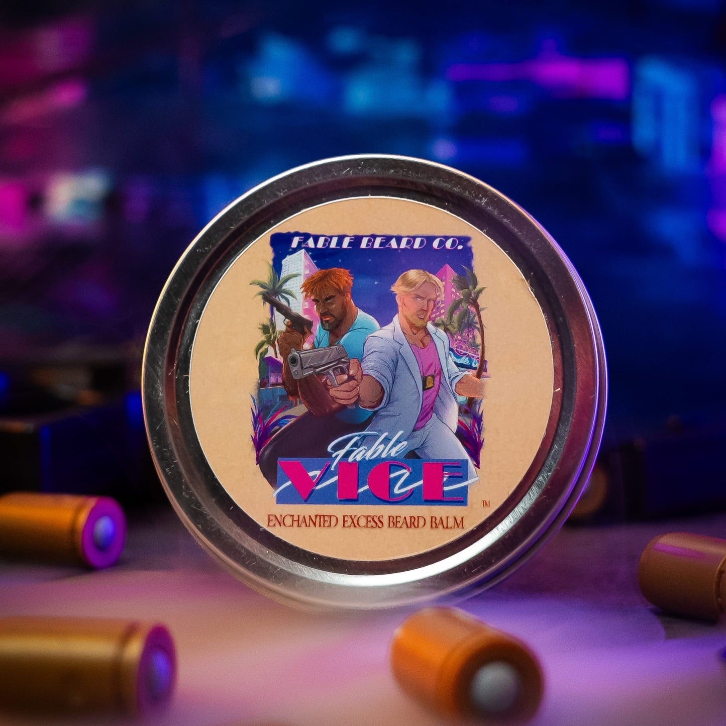 Fable Vice - Beard Balm - Oceanfront Breeze, Golden California Citrus, Polished Coastal Woods