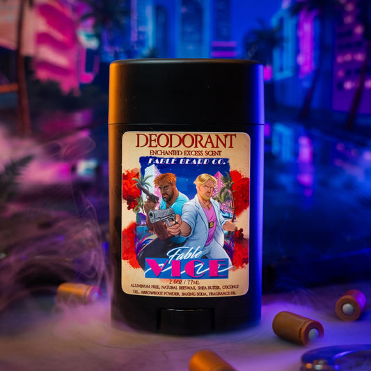 Fable Vice - Deodorant - Oceanfront Breeze, Golden California Citrus, Polished Coastal Woods