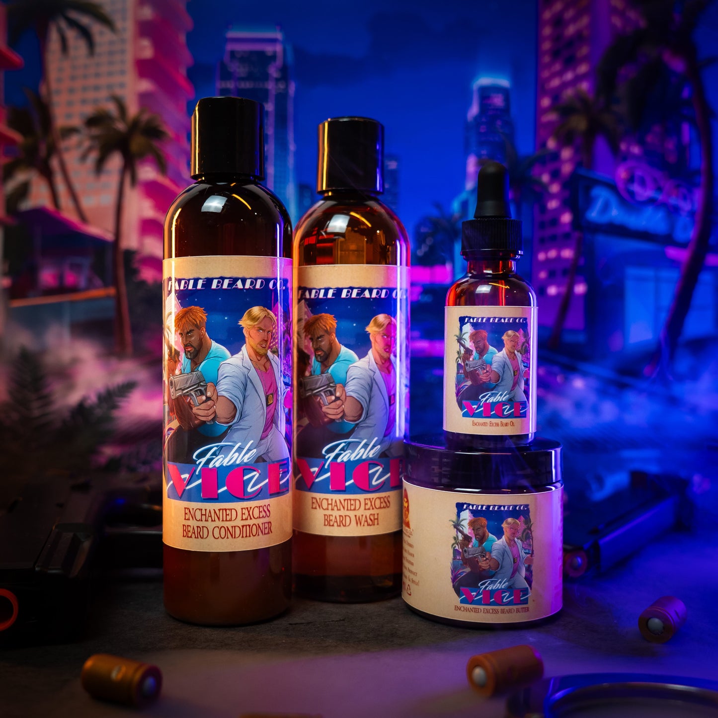 Fable Vice - Complete Butter Kit - Oceanfront Breeze, Golden California Citrus, Polished Coastal Woods