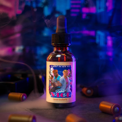 Fable Vice - Beard Oil - Oceanfront Breeze, Golden California Citrus, Polished Coastal Woods