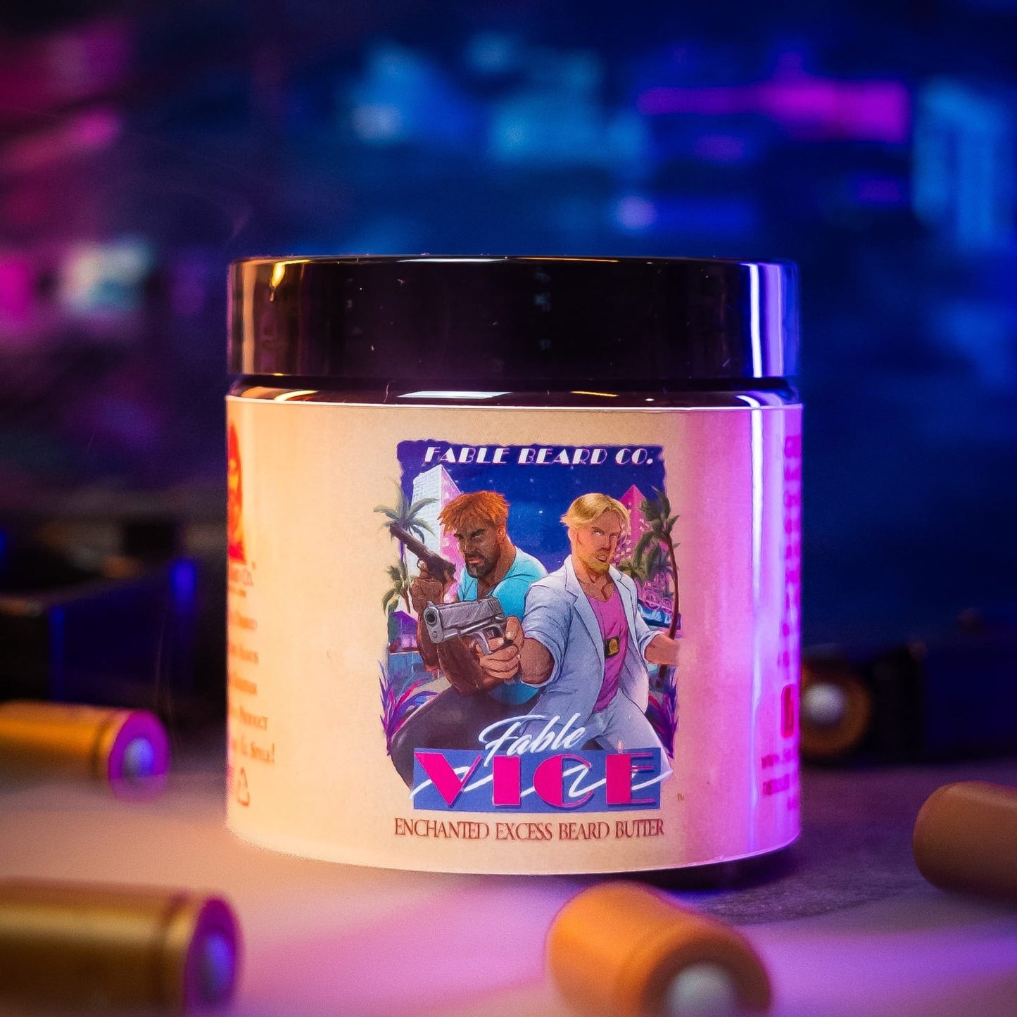 Fable Vice - Beard Butter - Oceanfront Breeze, Golden California Citrus, Polished Coastal Woods