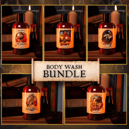 Body Wash Bundle - $100 Value - 5 Scents!