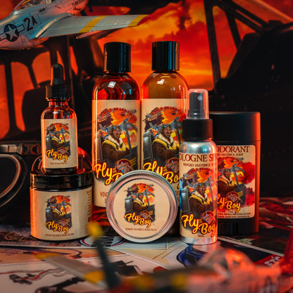 Flyboy - Ultimate Bundle - Vintage Barbershop, Officer's Whiskey Reserve, Spiced Clove Ember