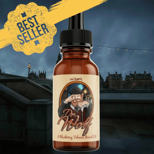 Dr. Wolf - Beard Oil - Blueberry, Tobacco, Aged Mohogany