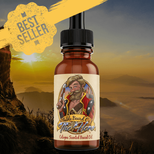 The Hero - Beard Oil - Warm Tobacco, Light Cologne, & Mystical Amber