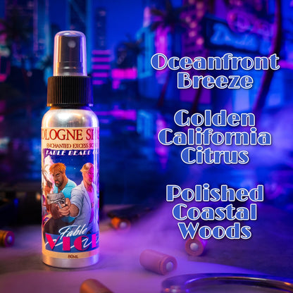 Fable Vice - Cologne - Oceanfront Breeze, Golden California Citrus, Polished Coastal Woods