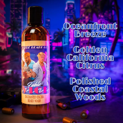 Fable Vice - Beard Wash - Oceanfront Breeze, Golden California Citrus, Polished Coastal Woods