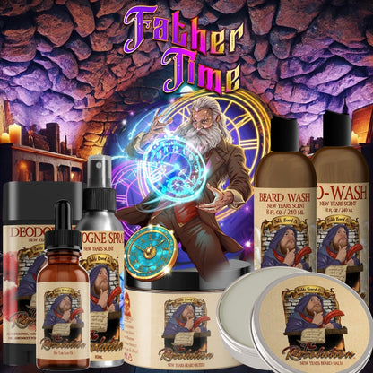 Father Time - Ultimate Bundle - Musky Ambergris, Earthy Moss, Coconut Milk, and Ripe Apricot