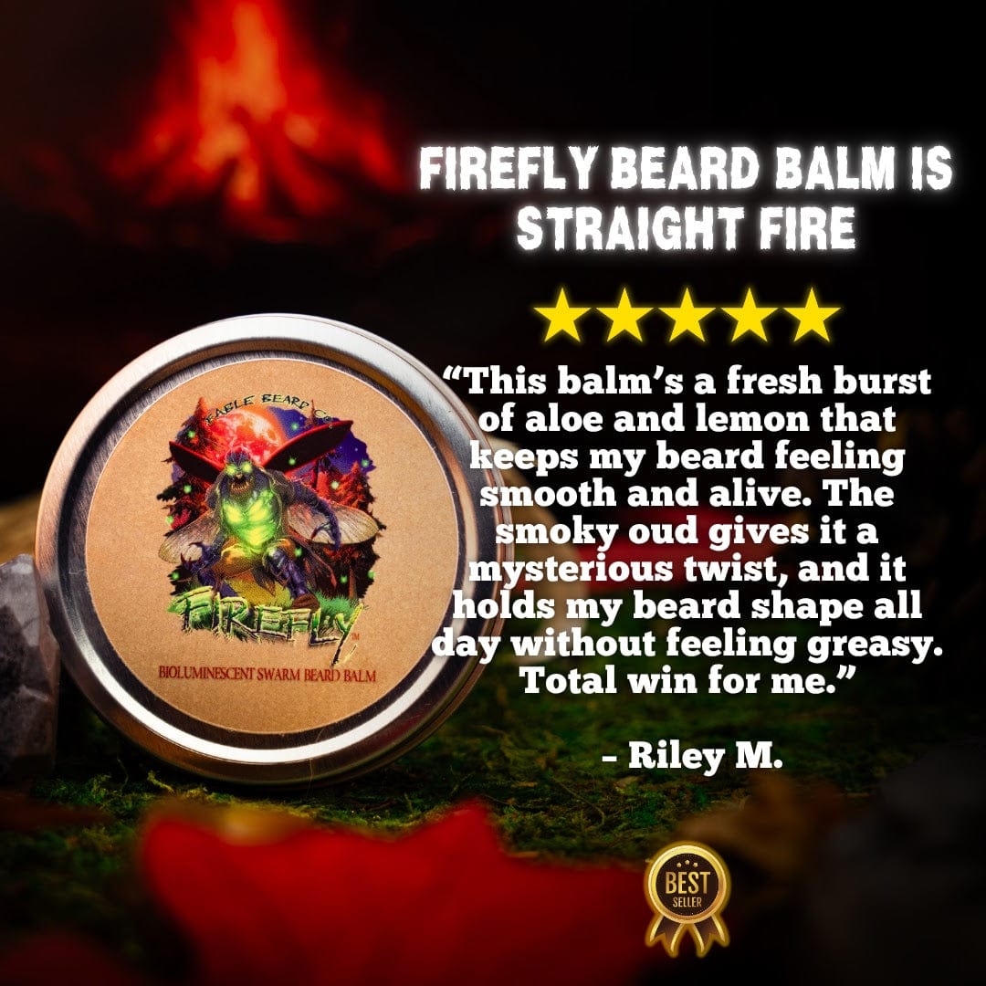 The Firefly - Beard Balm - Dewy Aloe, Sharp Lemon, & Smoked Oud