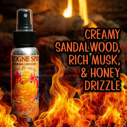 The Flame - Cologne - Creamy Sandalwood, Rich Musk, Sparkling Champagne, and Honey Drizzle