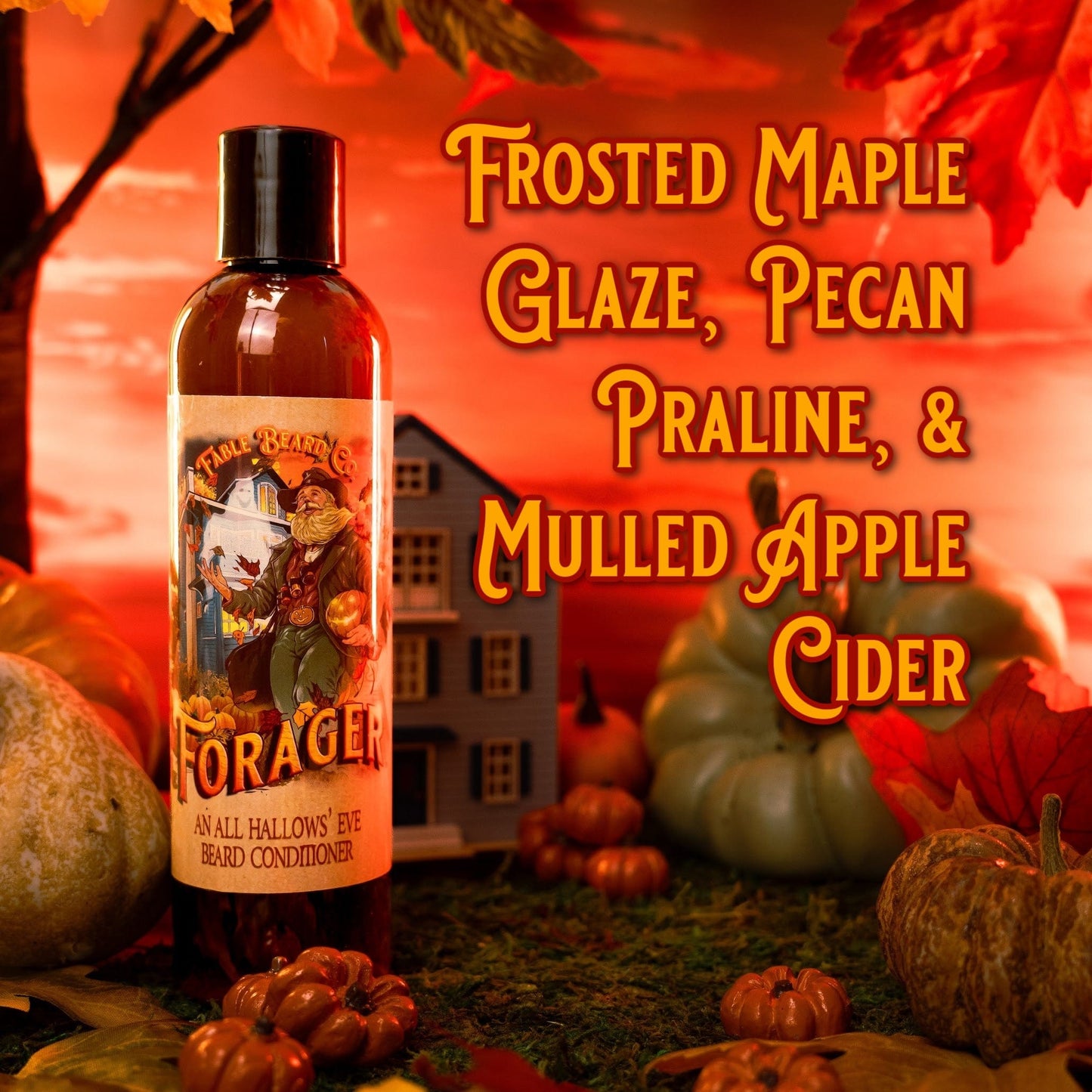 Forager - Beard Conditioner - Frosted Maple Glaze, Pecan Praline, Mulled Apple Cider