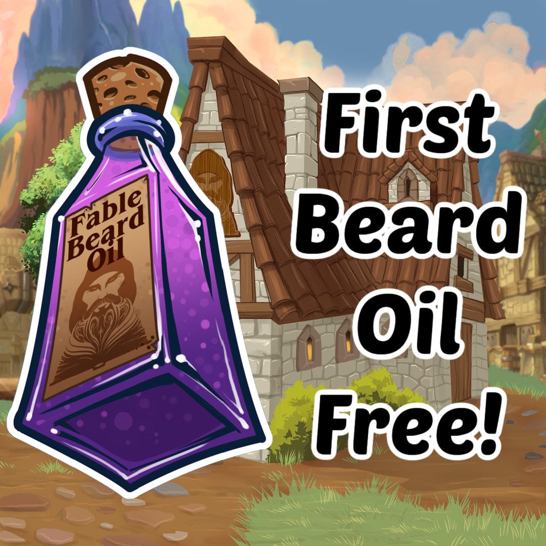 First Month Free Beard Oil