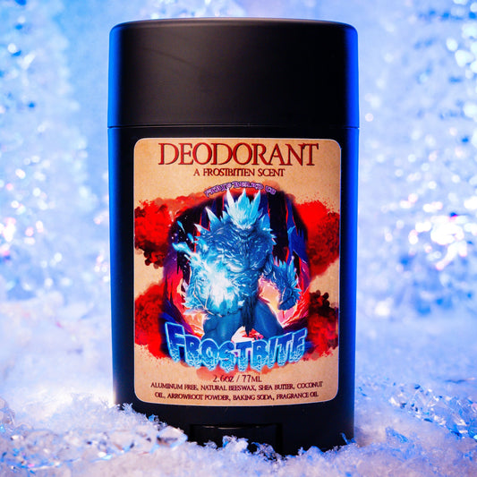 Frostbite - Deodorant - Icy Peppermint, Iceberg Frost, and Cool Vanilla