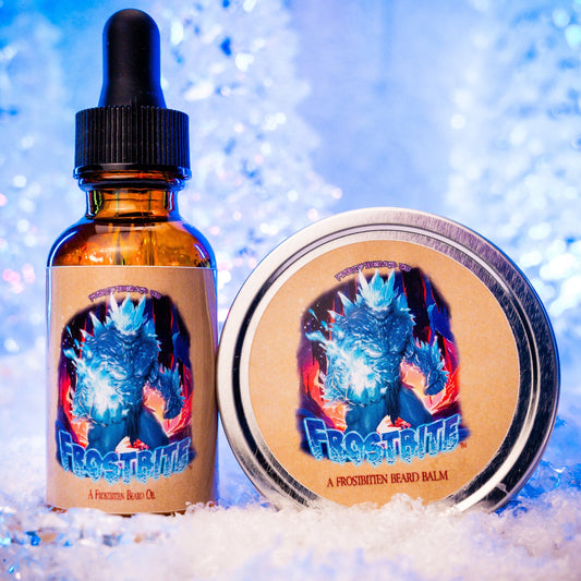 Frostbite - Beard Oil & Balm Kit - Icy Peppermint, Iceberg Frost, and Cool Vanilla