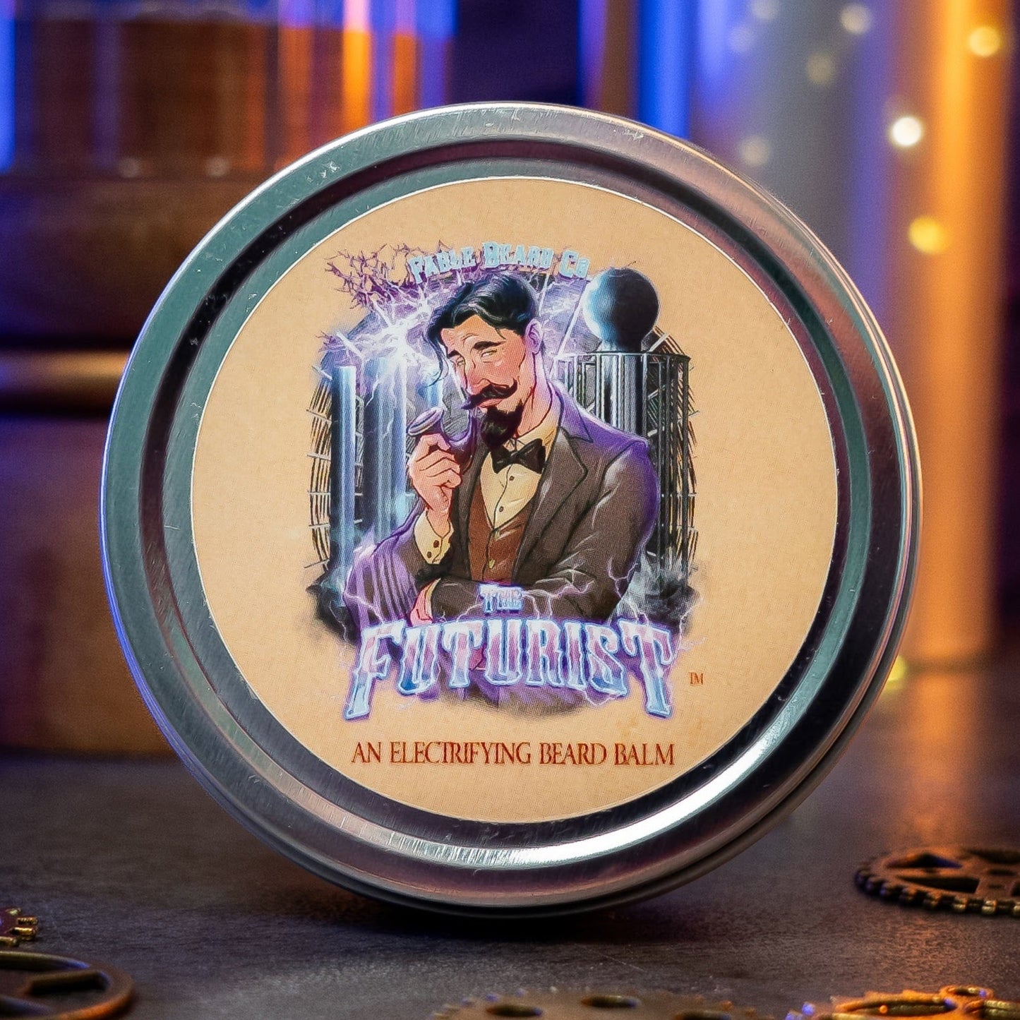 The Futurist - Beard Balm - Voltage Cured Oud, Electric Lavender Bloom, Polished Sandalwood