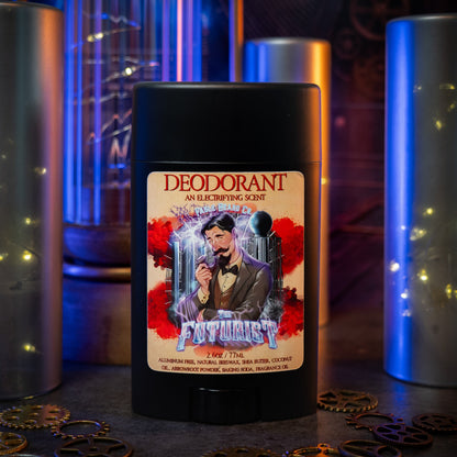 The Futurist - Deodorant - Voltage Cured Oud, Electric Lavender Bloom, Polished Sandalwood