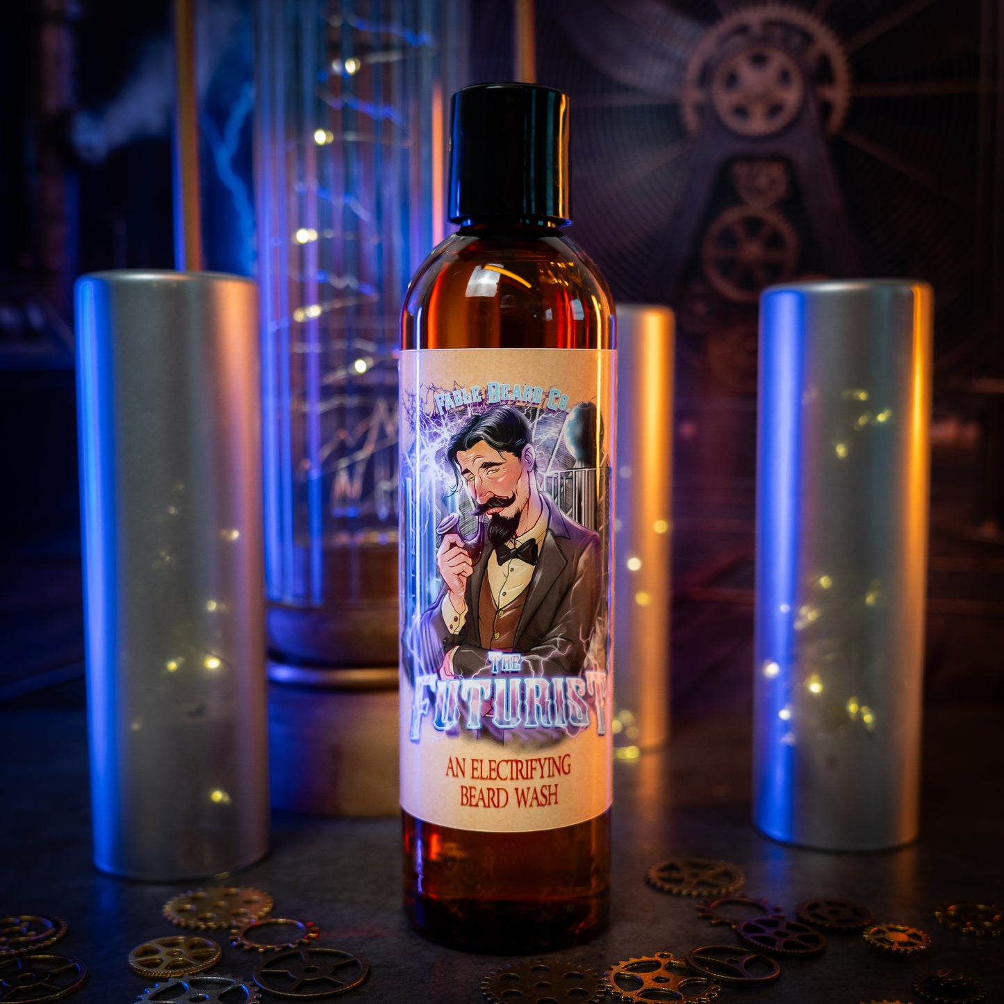 The Futurist - Beard Wash - Voltage Cured Oud, Electric Lavender Bloom, Polished Sandalwood