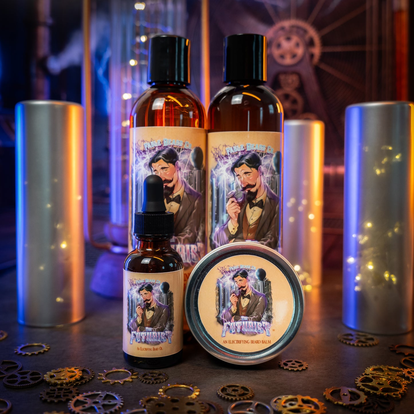 The Futurist - Complete Balm Kit - Voltage Cured Oud, Electric Lavender Bloom, Polished Sandalwood