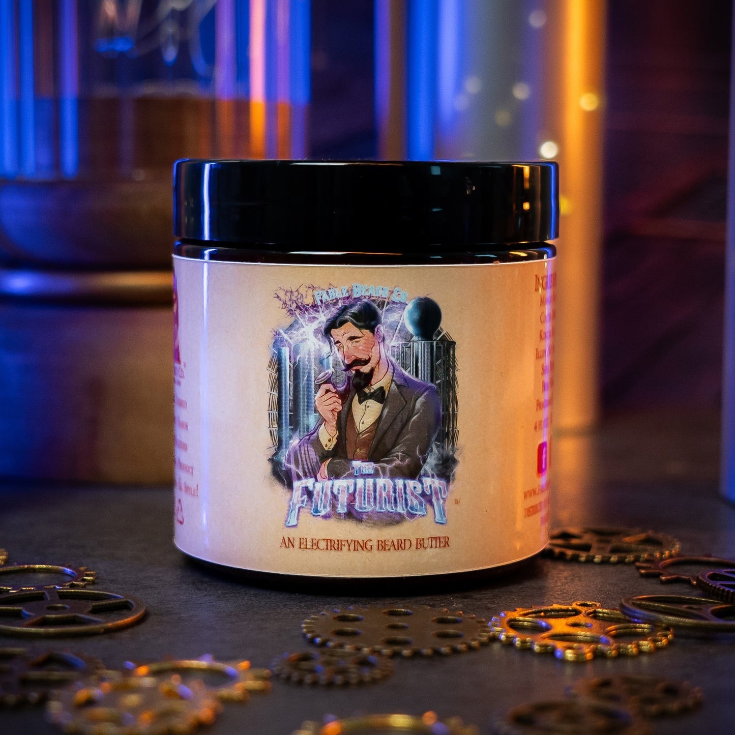 The Futurist - Beard Butter - Voltage Cured Oud, Electric Lavender Bloom, Polished Sandalwood
