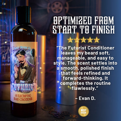 The Futurist - Beard Conditioner - Voltage Cured Oud, Electric Lavender Bloom, Polished Sandalwood