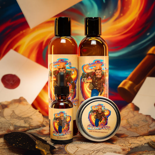 Gleamfoot - Complete Balm Kit - Vibrant Ozone, Orange Spark, Clean Eucalyptus