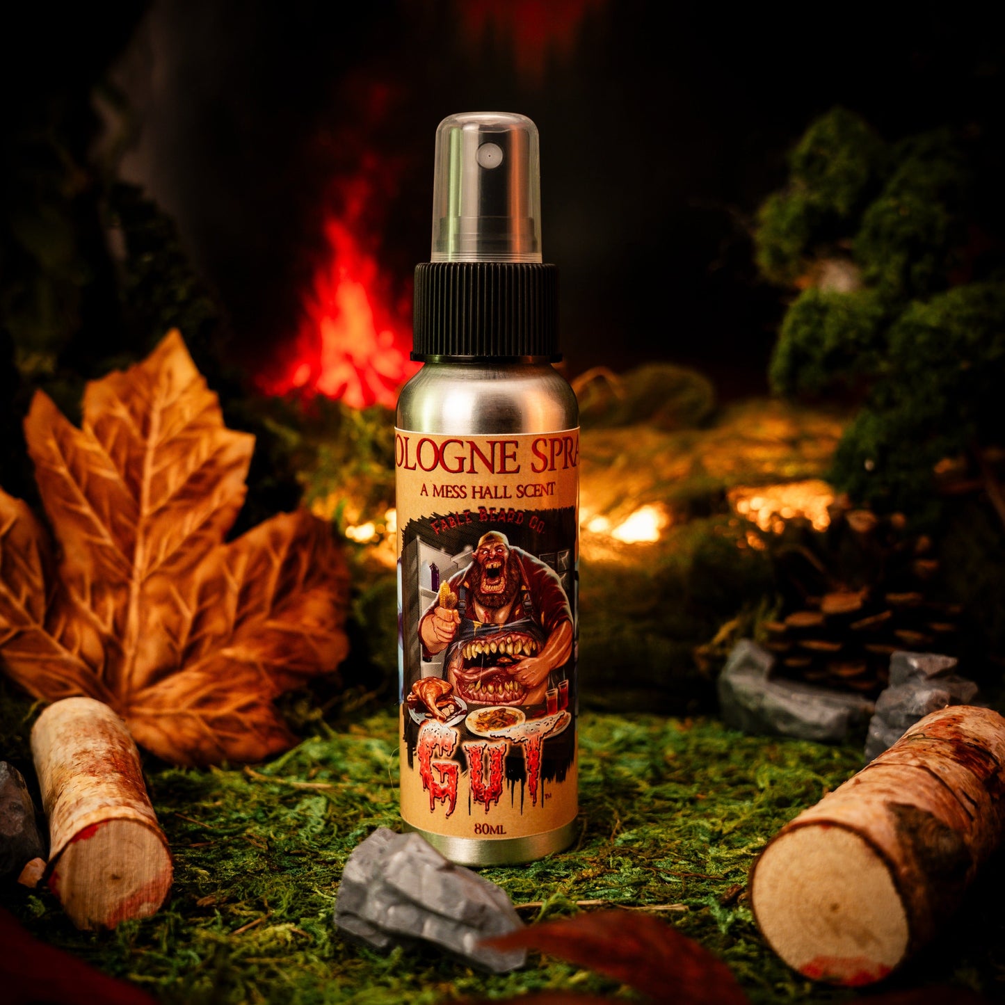 The Gut - Cologne - Savory Herbs, Smokey Bonfire, Black Peppercorn